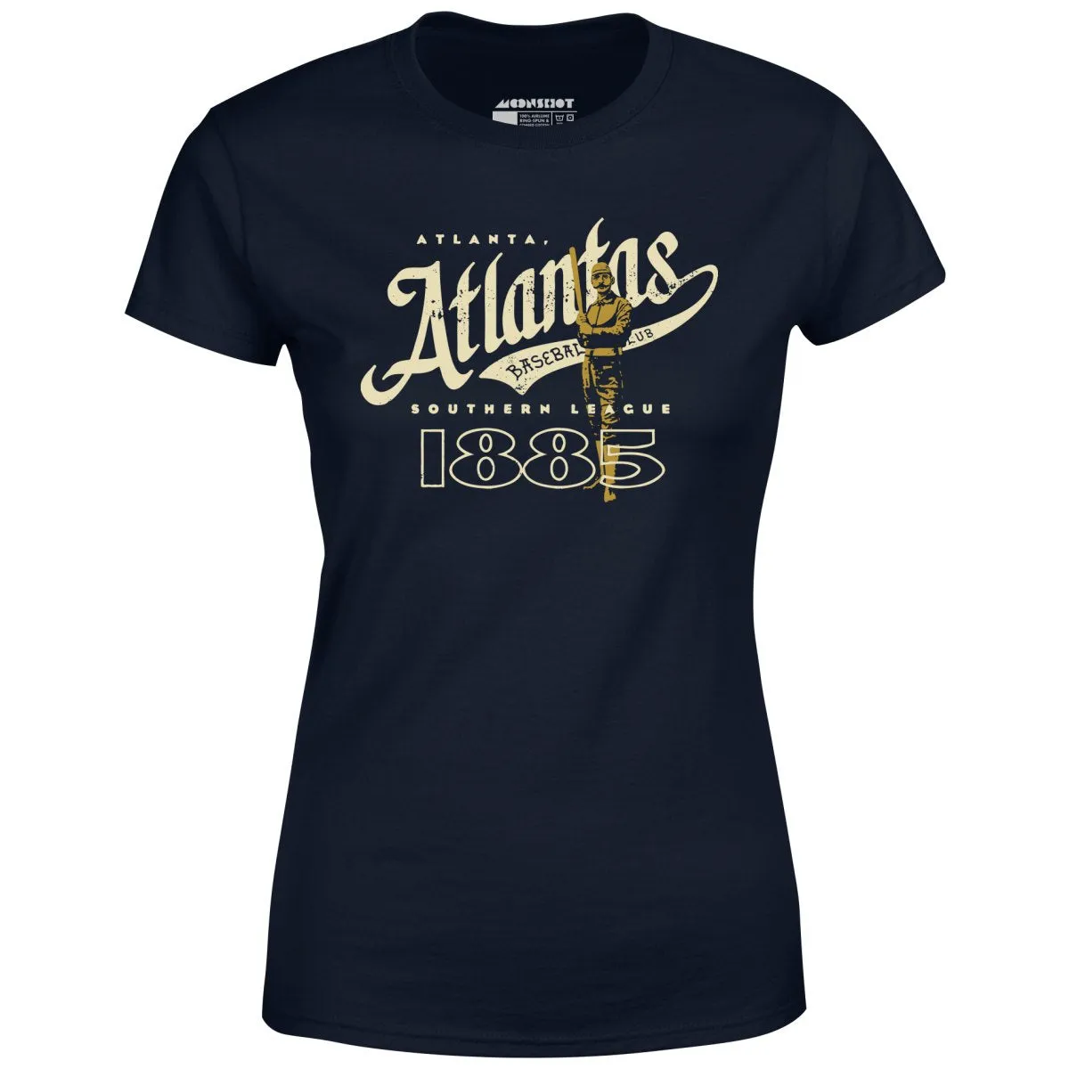 Atlanta Atlantas - Georgia - Vintage Defunct Baseball Teams - Women's T-Shirt