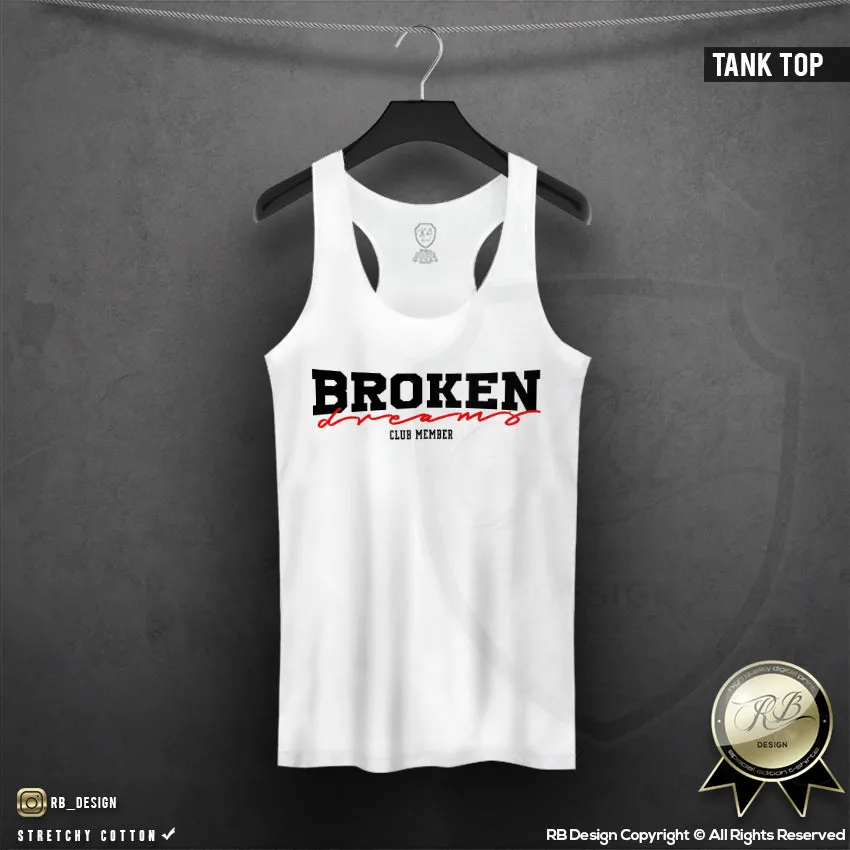 Broken Dreams Stylish Women's Graphic Printed T-shirt WD364