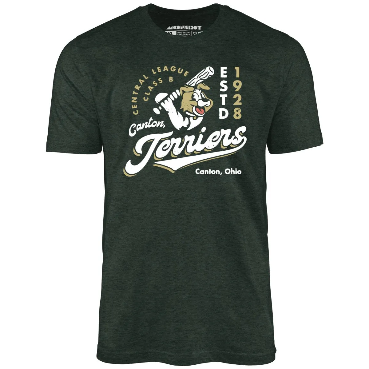 Canton Terriers - Ohio  - Vintage Defunct Baseball Teams - Unisex T-Shirt