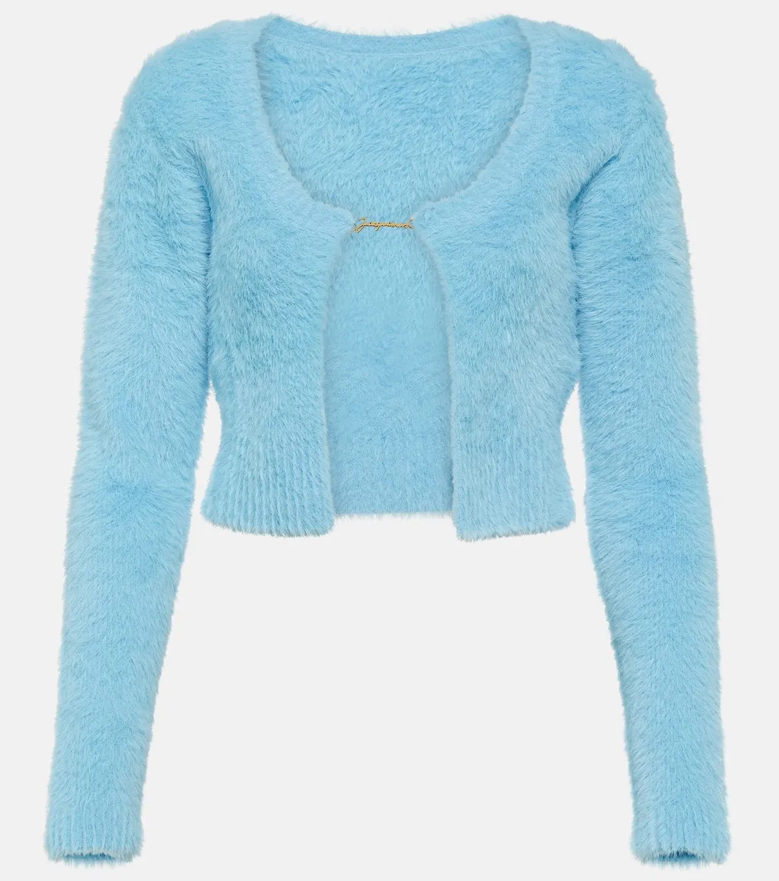 Cardigan La Maille Neve Manches Longues JACQUEMUS, blue