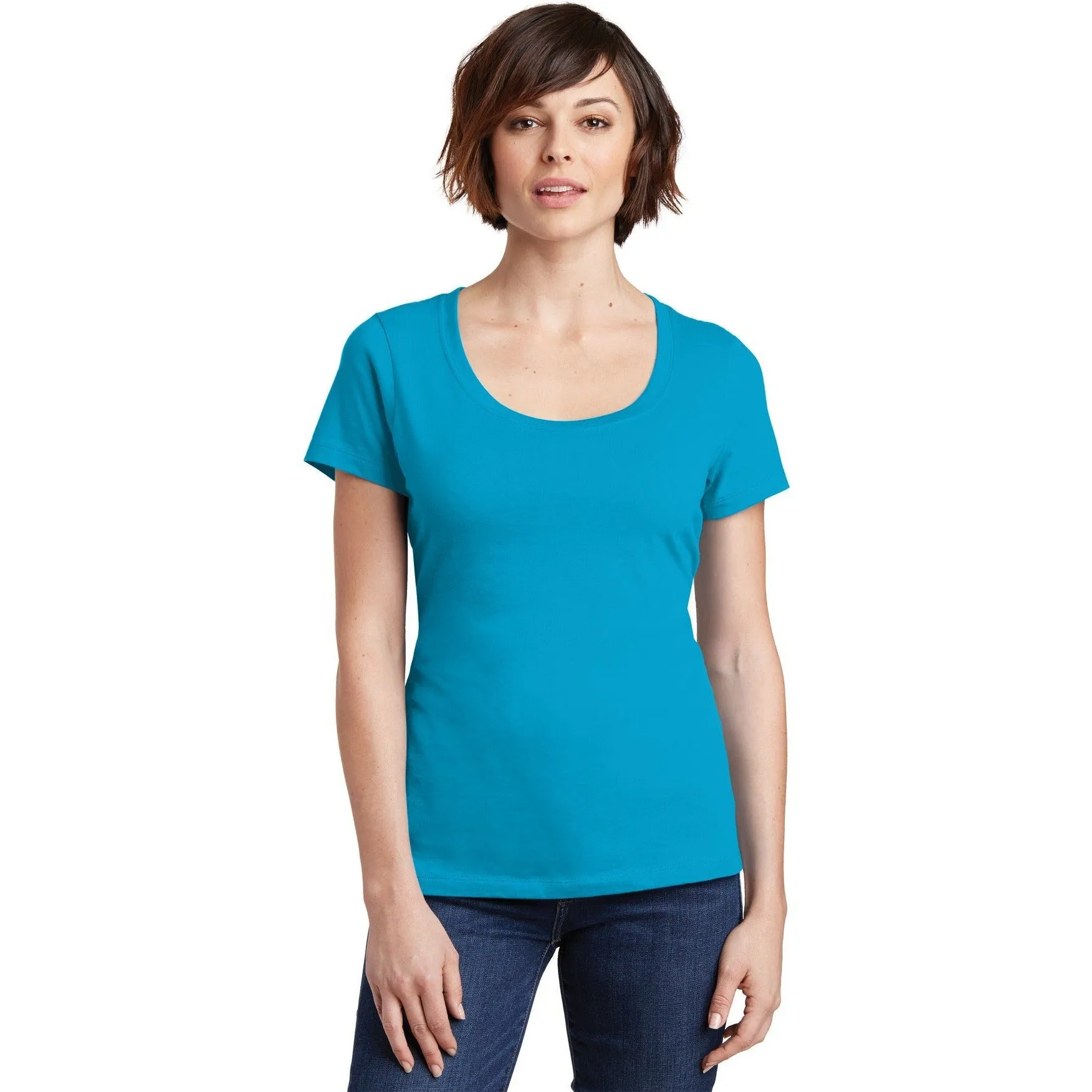 CLOSEOUT - District Women's Perfect Weight Scoop Tee