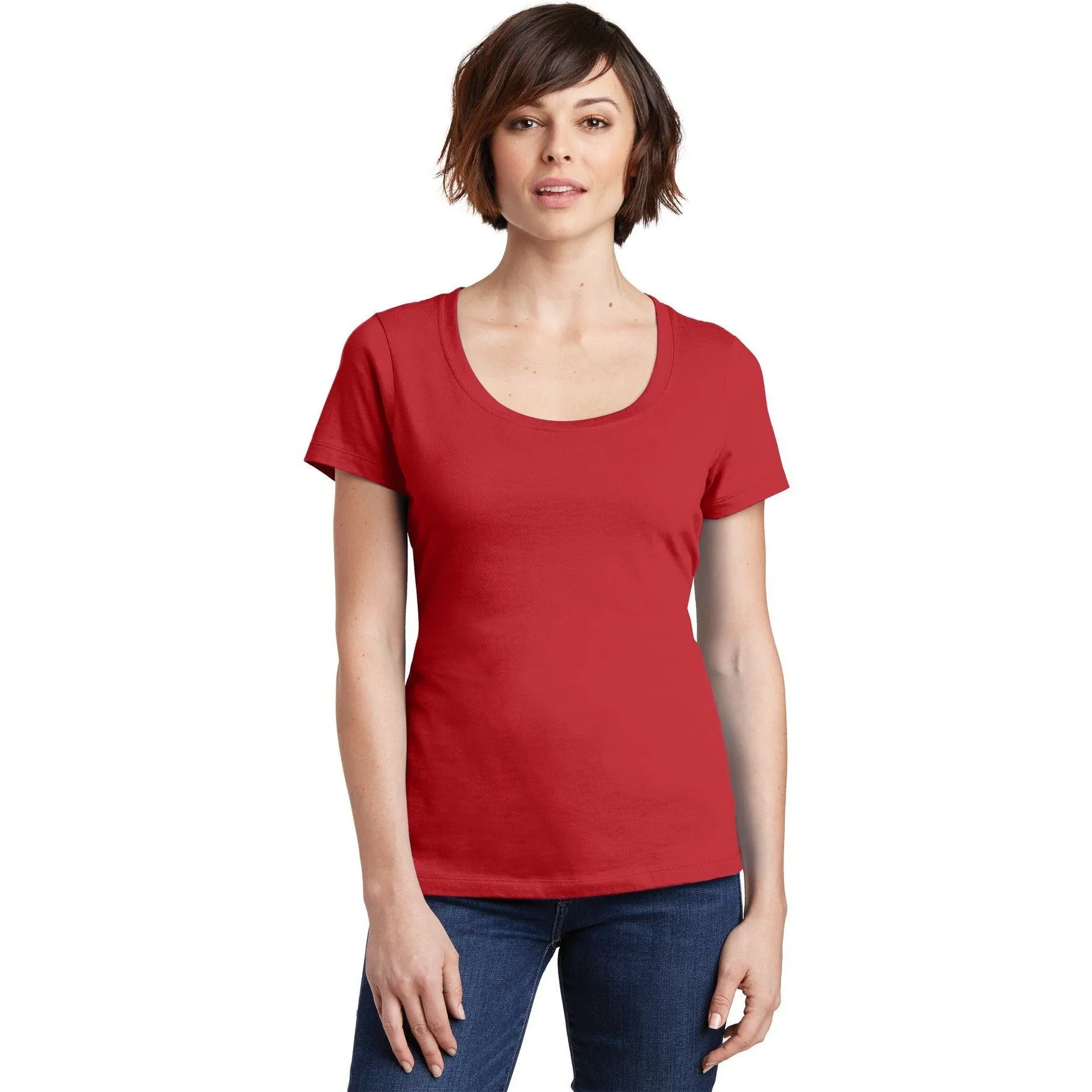 CLOSEOUT - District Women's Perfect Weight Scoop Tee