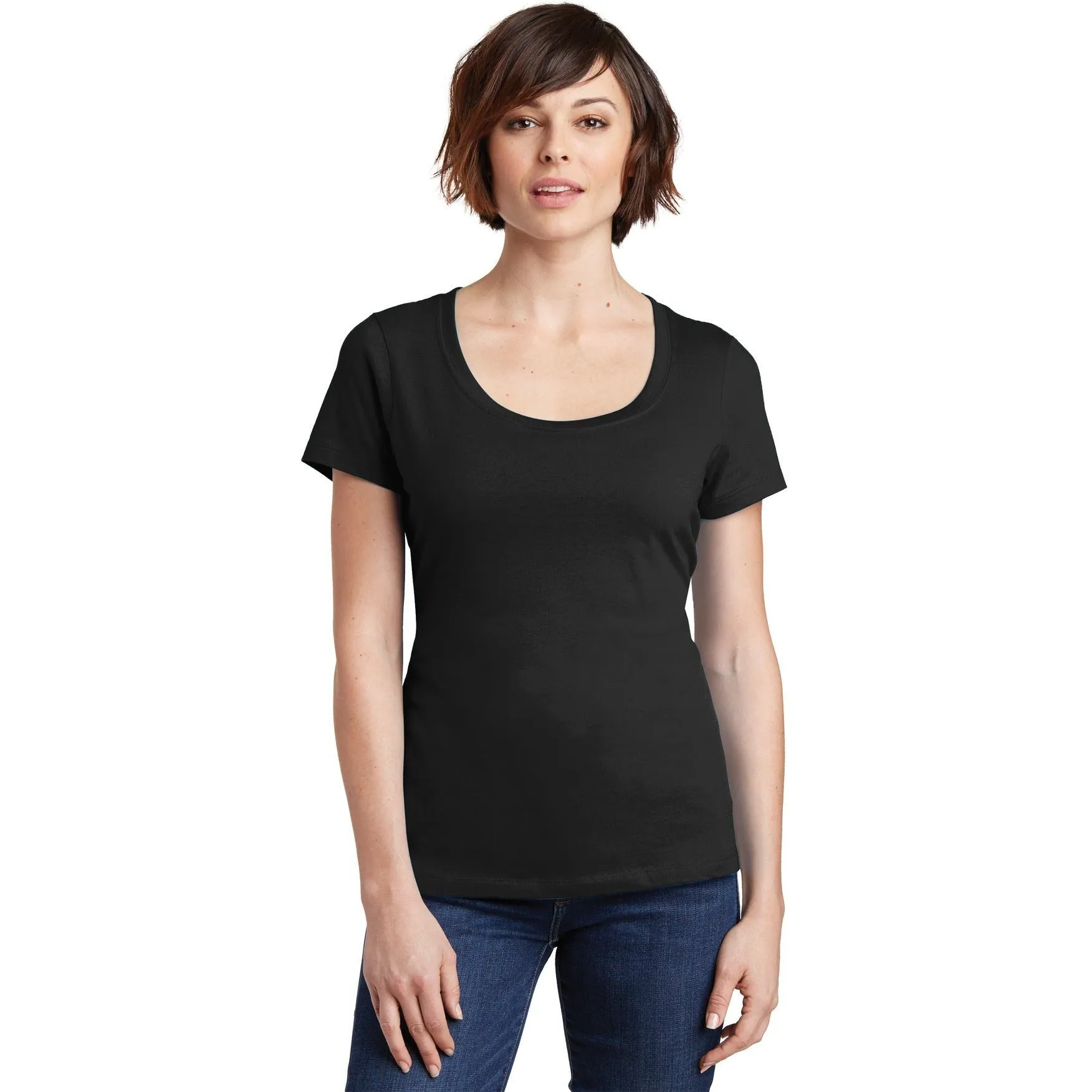 CLOSEOUT - District Women's Perfect Weight Scoop Tee