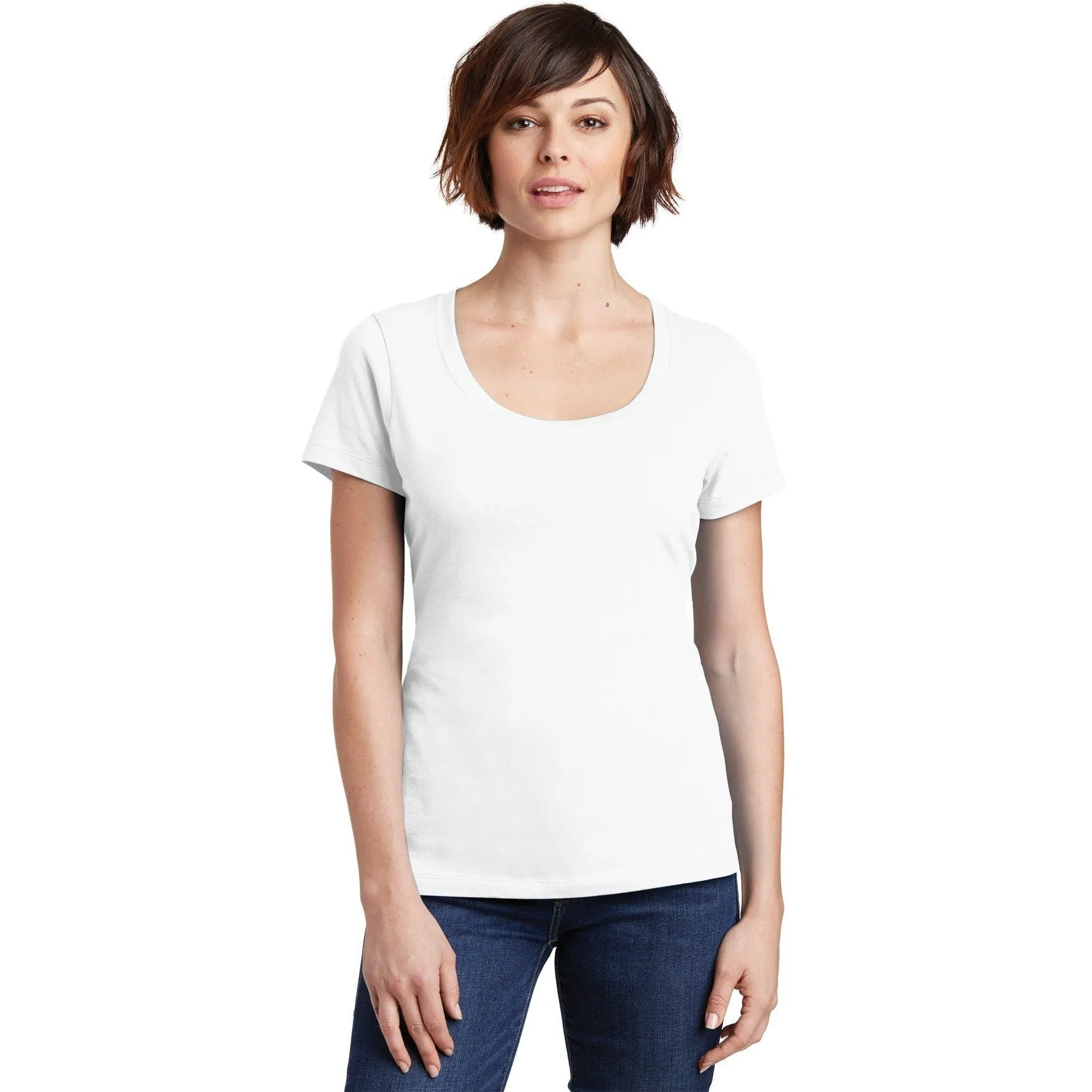 CLOSEOUT - District Women's Perfect Weight Scoop Tee