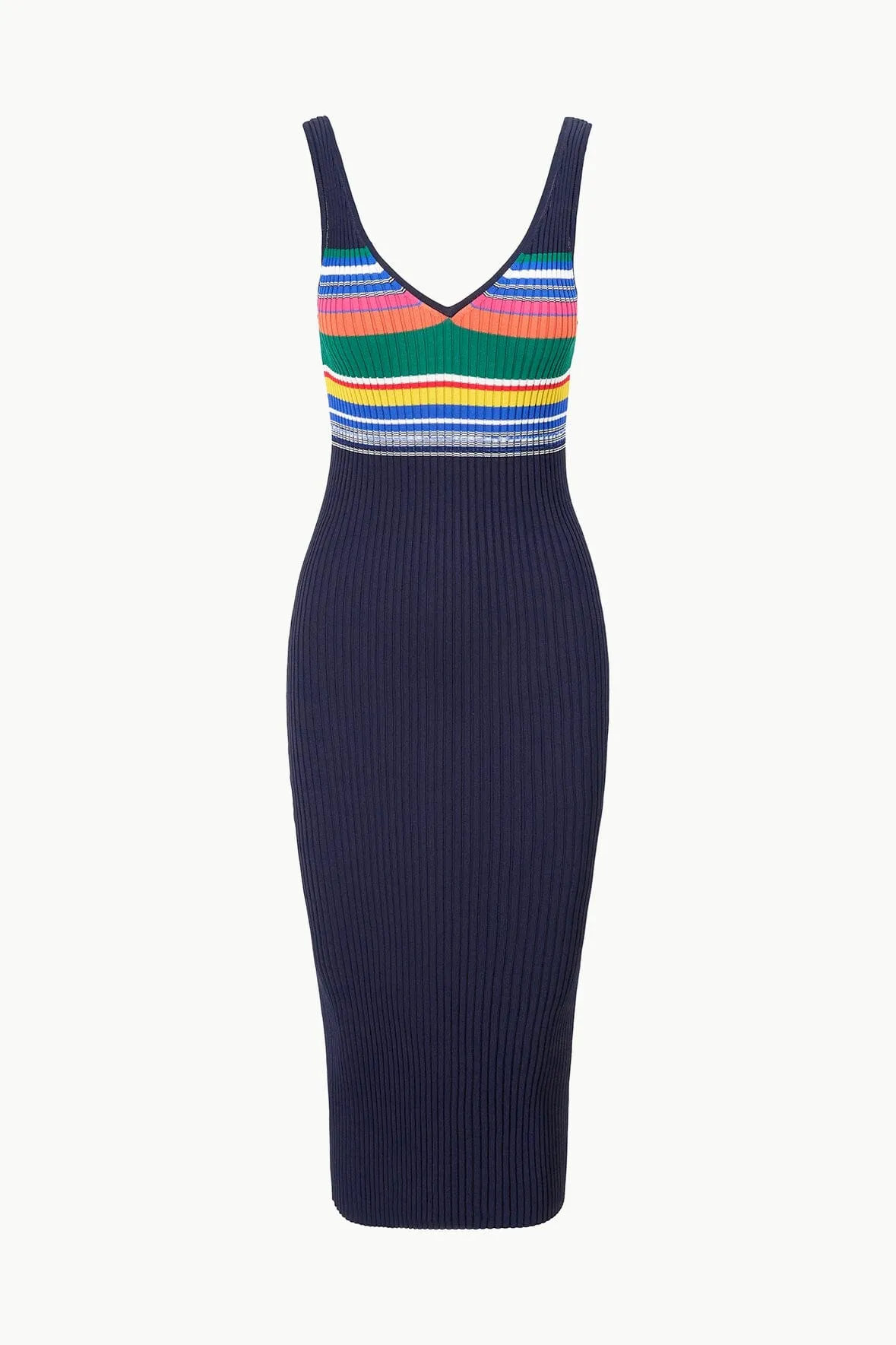 DANA DRESS | NAVY MULTI