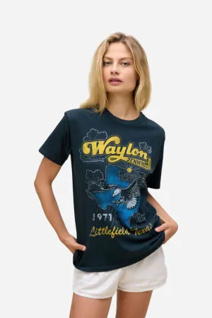 Daydreamer LA Waylon Jennings Littlefield Texas Weekend Tee