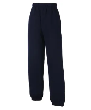 Deep Navy - Kids premium elasticated cuff jog pants