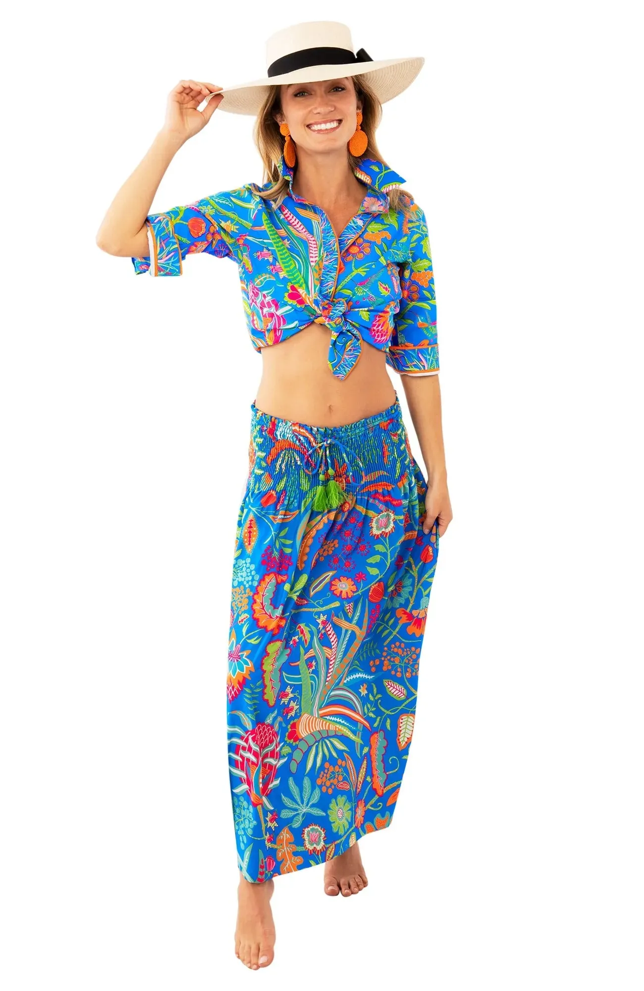 Gretchen Scott | Haight Ashbury Dress/Skirt | Women's | Blue Hummingbird Heaven