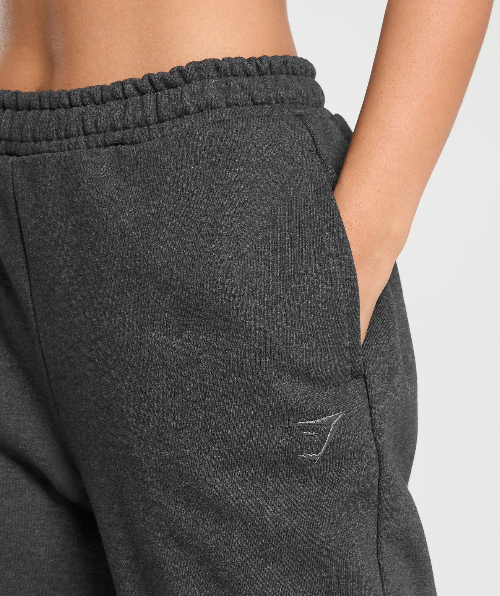 Gymshark Rest Day Sweats Joggers - Black Marl