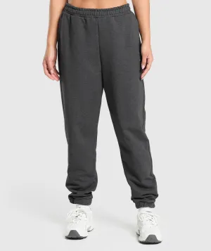 Gymshark Rest Day Sweats Joggers - Black Marl