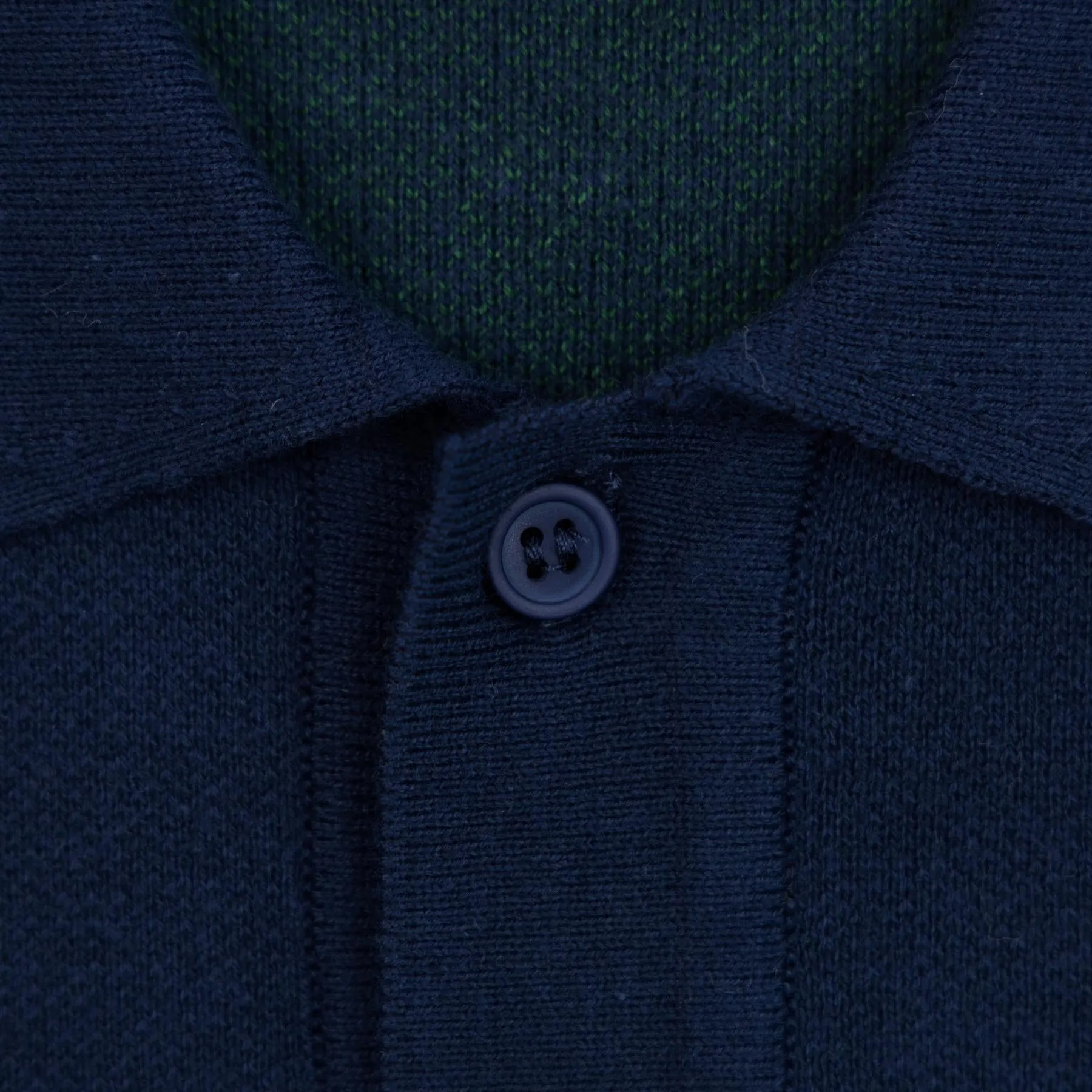 Harrison LS Polo Navy - AW24