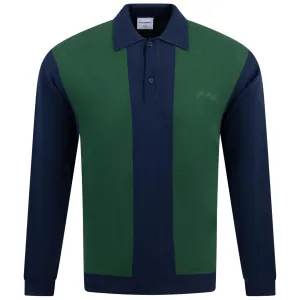 Harrison LS Polo Navy - AW24