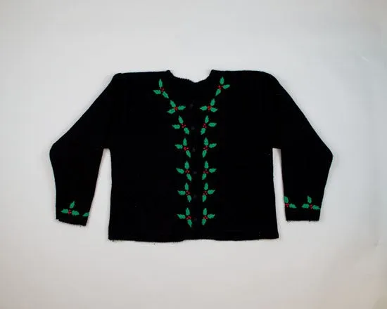 Holly Cow-Medium Christmas Sweater