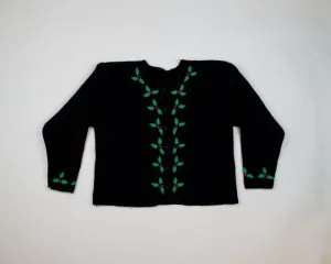 Holly Cow-Medium Christmas Sweater