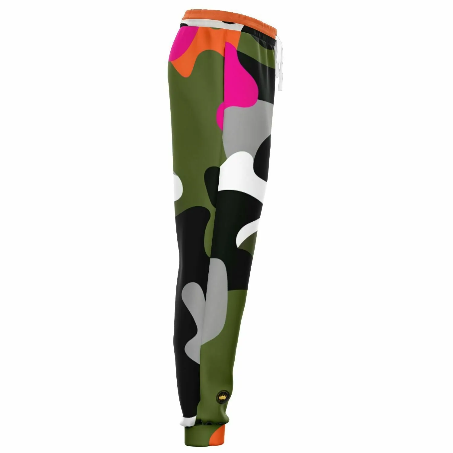 Hot Pink Black Dusk Eco-Poly Camo Unisex Joggers