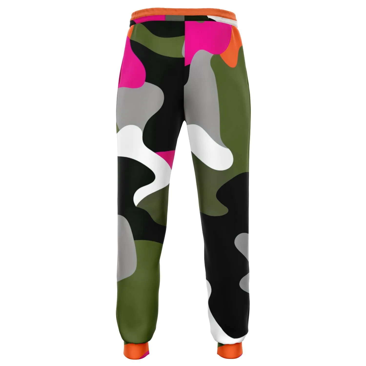 Hot Pink Black Dusk Eco-Poly Camo Unisex Joggers