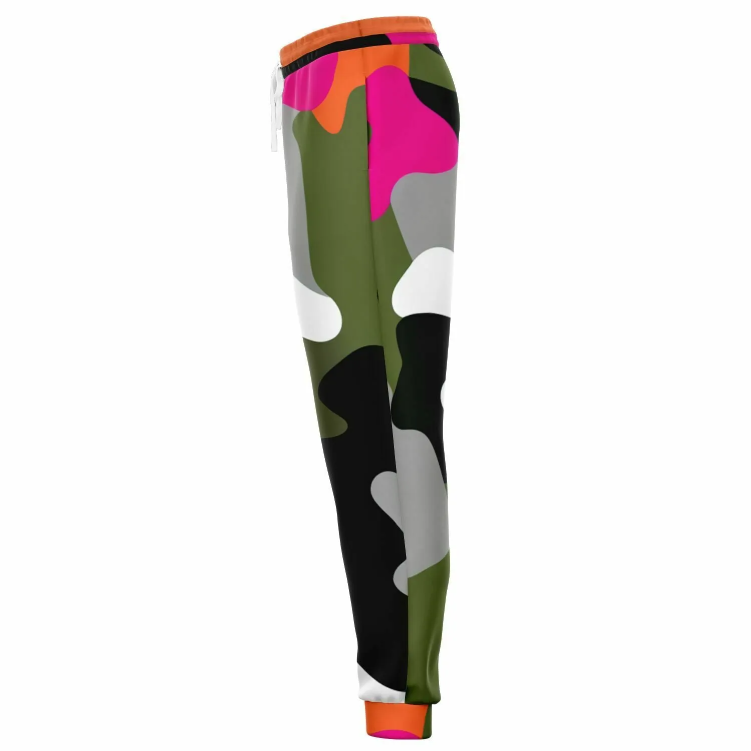 Hot Pink Black Dusk Eco-Poly Camo Unisex Joggers