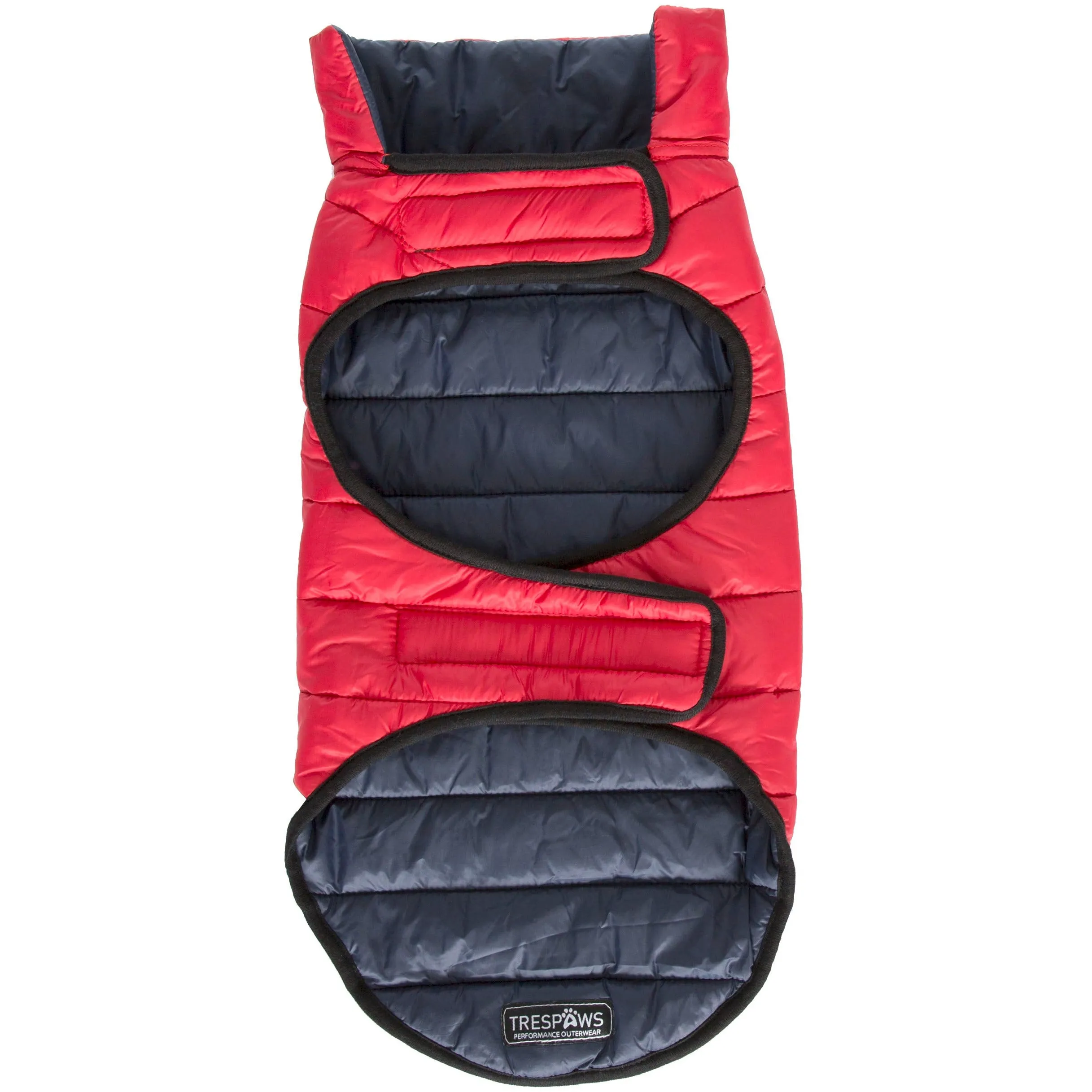 Kimmi Quilted Reversible Packaway Dog Coat - Flint