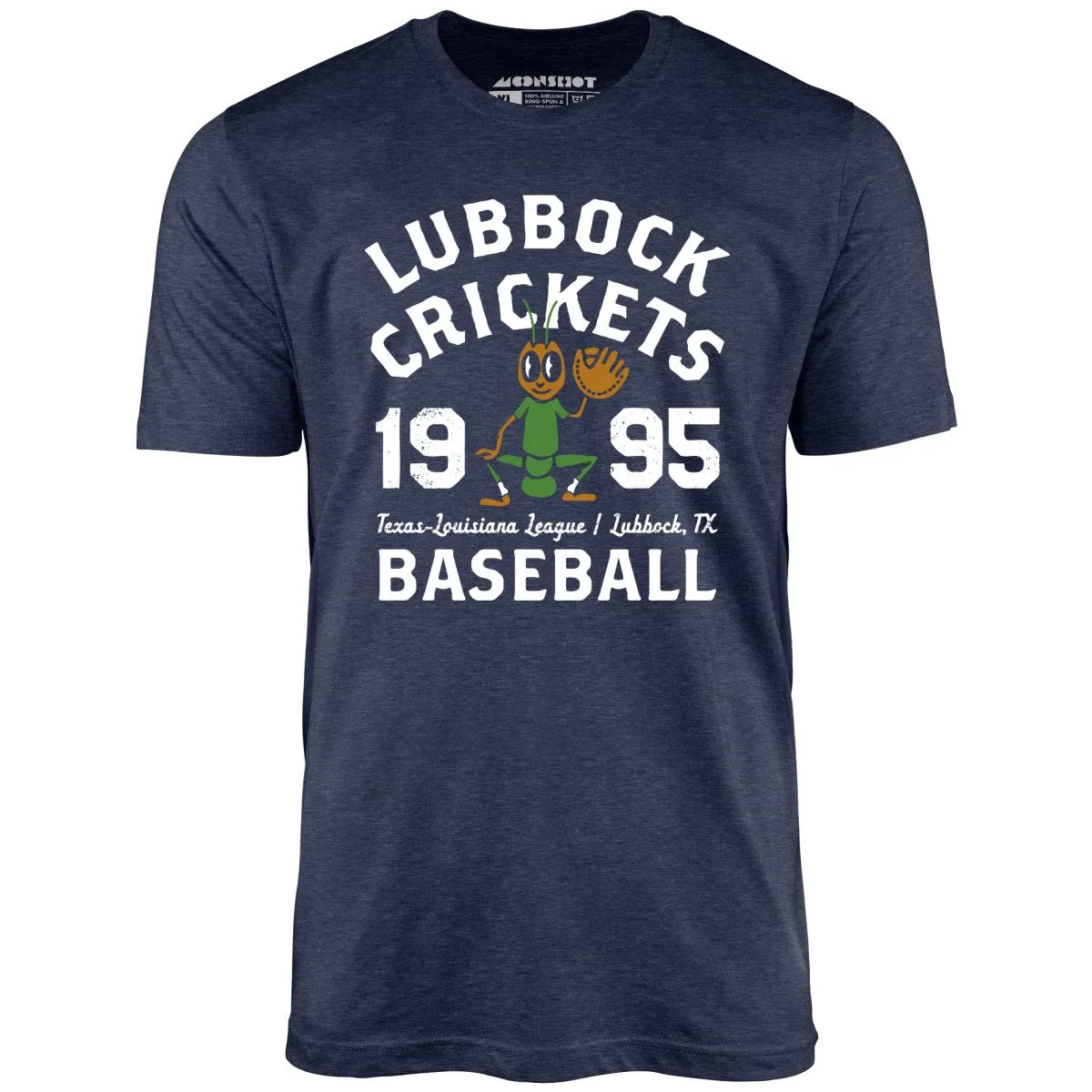 Lubbock Crickets - Texas - Vintage Defunct Baseball Teams - Unisex T-Shirt