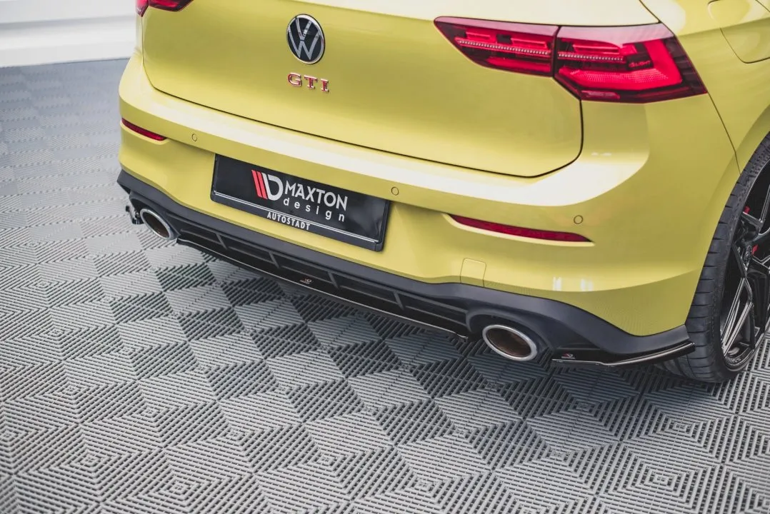 Maxton Design - CENTRAL REAR SPLITTER VW GOLF 8 GTI CLUBSPORT (2020-)