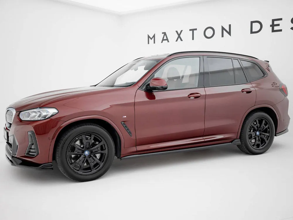 Maxton Design - Side Skirts Diffusers BMW iX3 M-Pack G08 Facelift