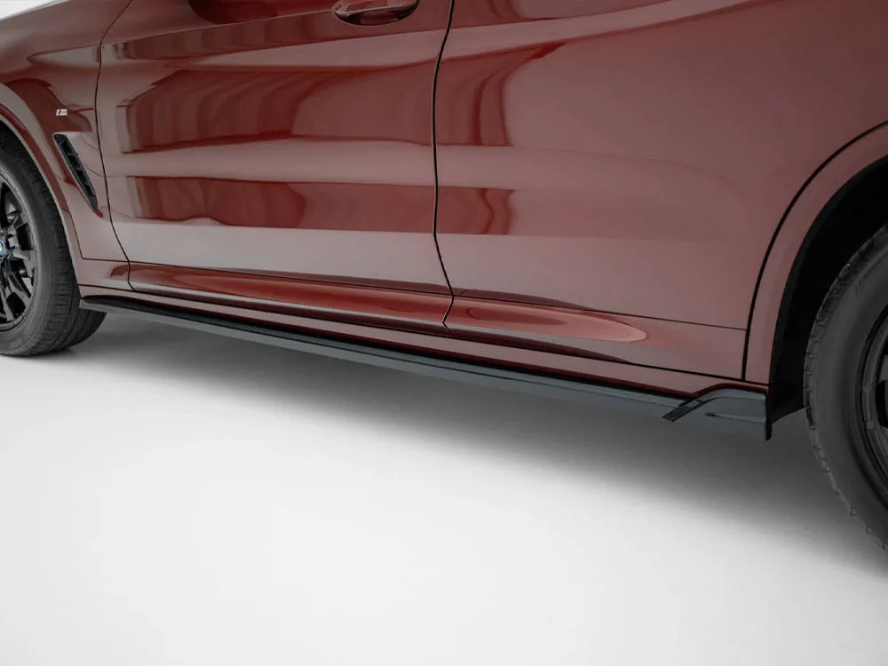 Maxton Design - Side Skirts Diffusers BMW iX3 M-Pack G08 Facelift