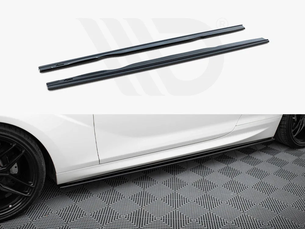 Maxton Design - Side Skirts Diffusers BMW M6 / 6 M-Pack Coupe / Cabriolet F13 / F12