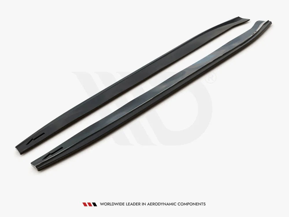 Maxton Design - SIDE SKIRTS DIFFUSERS MERCEDES GLC COUPE AMG-LINE C253 FACELIFT (2019-)