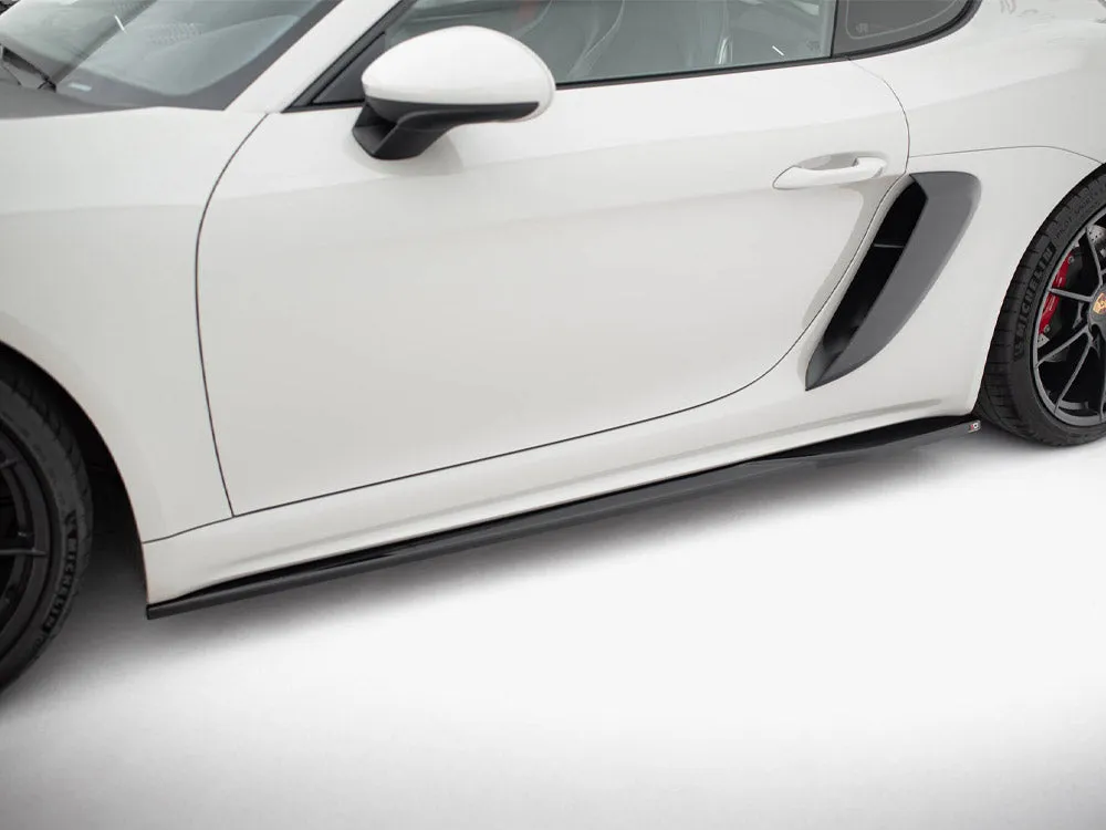 Maxton Design - Side Skirts Diffusers Porsche 718 Cayman GTS 982c