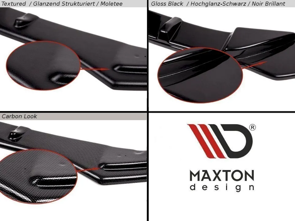 Maxton Design - SIDE SKIRTS DIFFUSERS V.2   FLAPS MERCEDES AMG A45 S