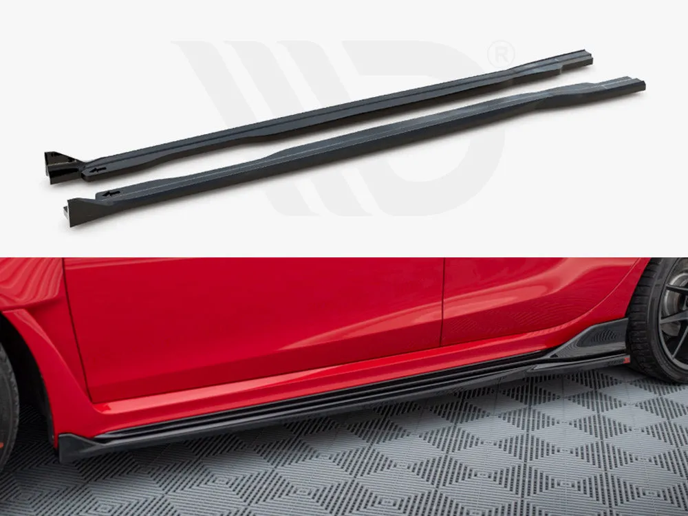 Maxton Design - SIDE SKIRTS DIFFUSERS V.2 HONDA CIVIC TYPE-R MK 11