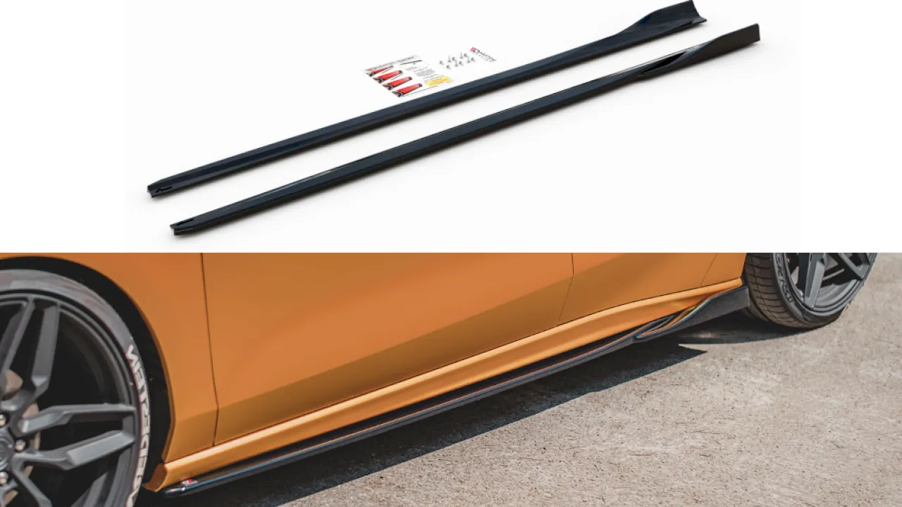 Maxton Design - SIDE SKIRTS DIFFUSERS V.4 FORD FOCUS ST / ST-LINE MK4