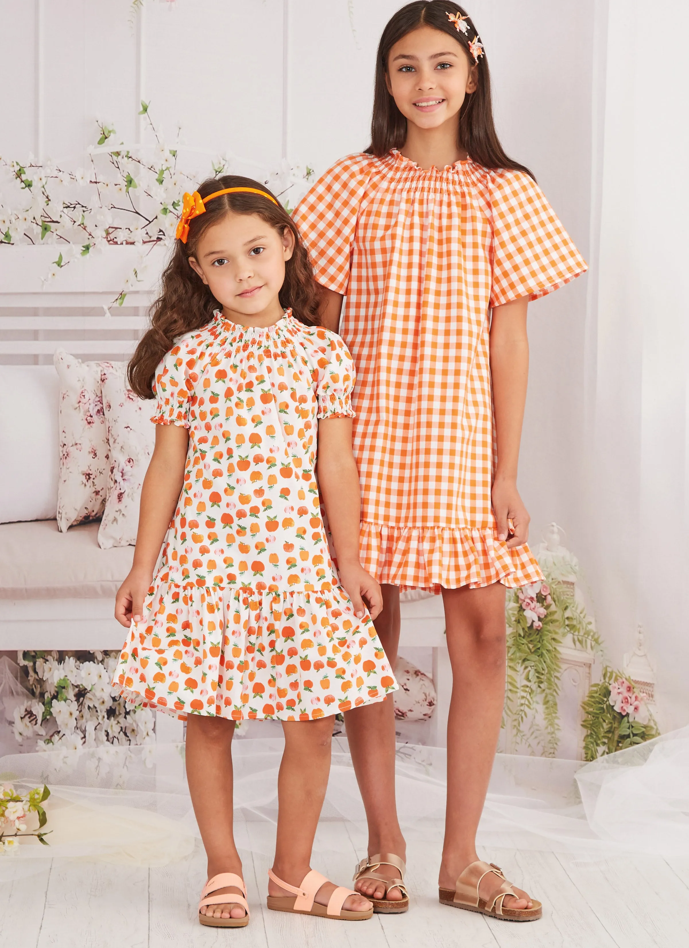 McCall's Pattern M8283 Child & Girl Dresses