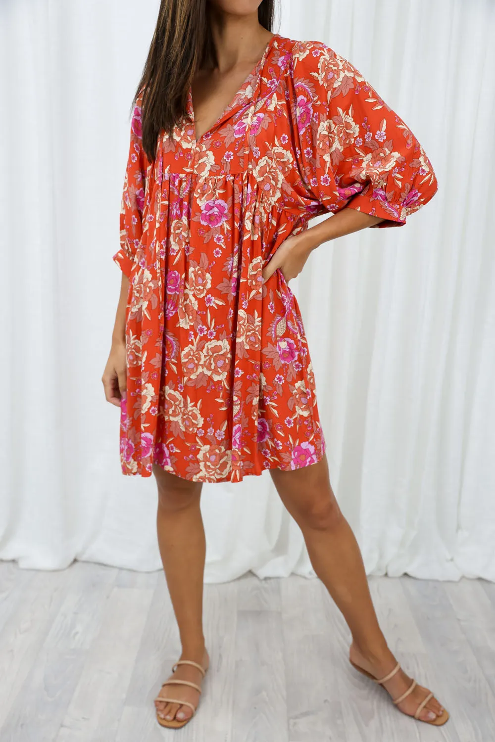 Ollie Print Dress