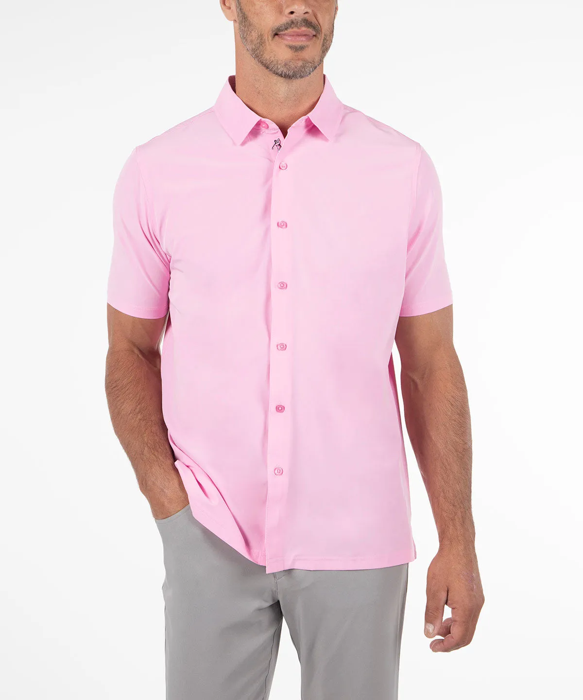 Performance Short Sleeve Poplin Shirt