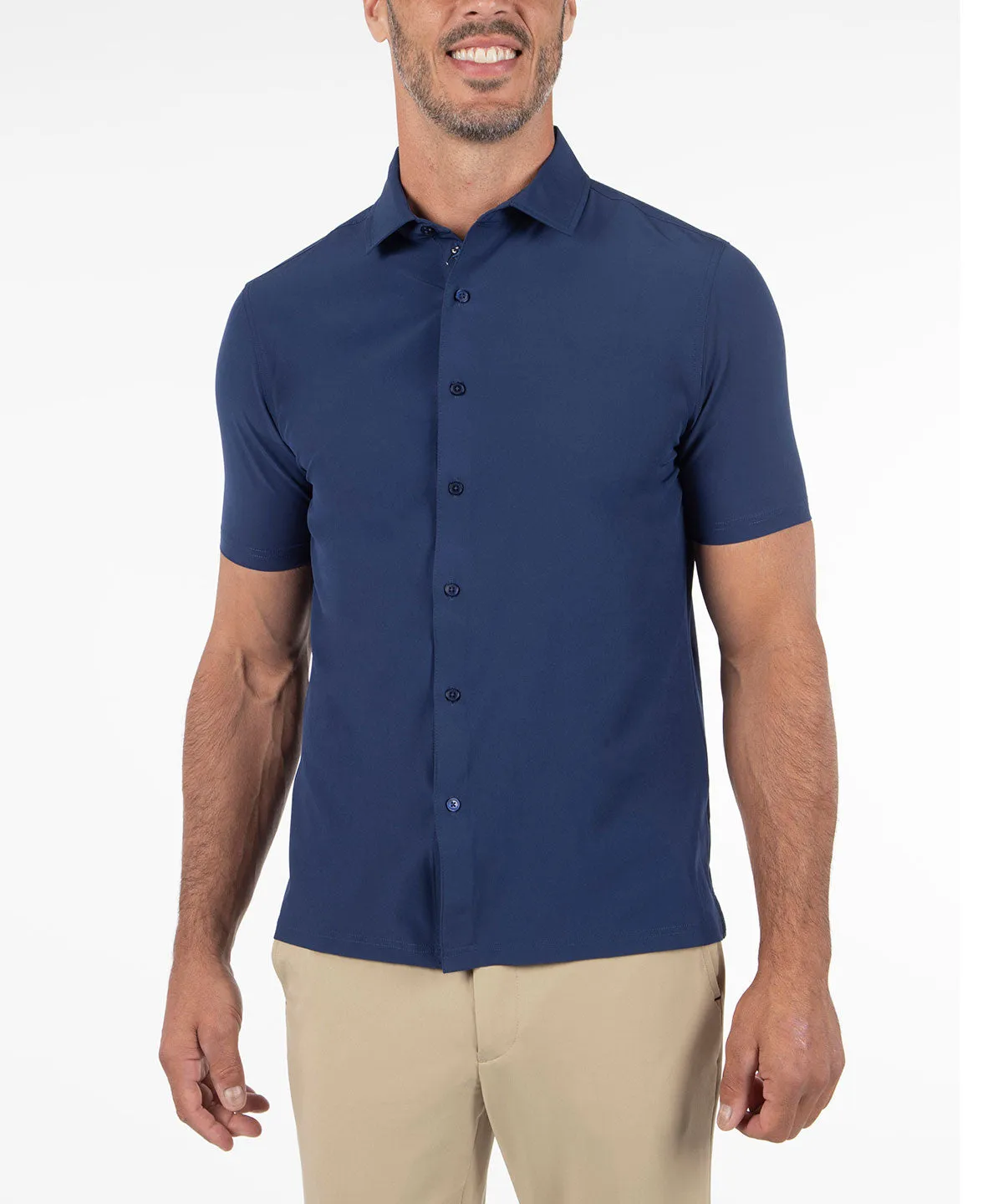 Performance Short Sleeve Poplin Shirt