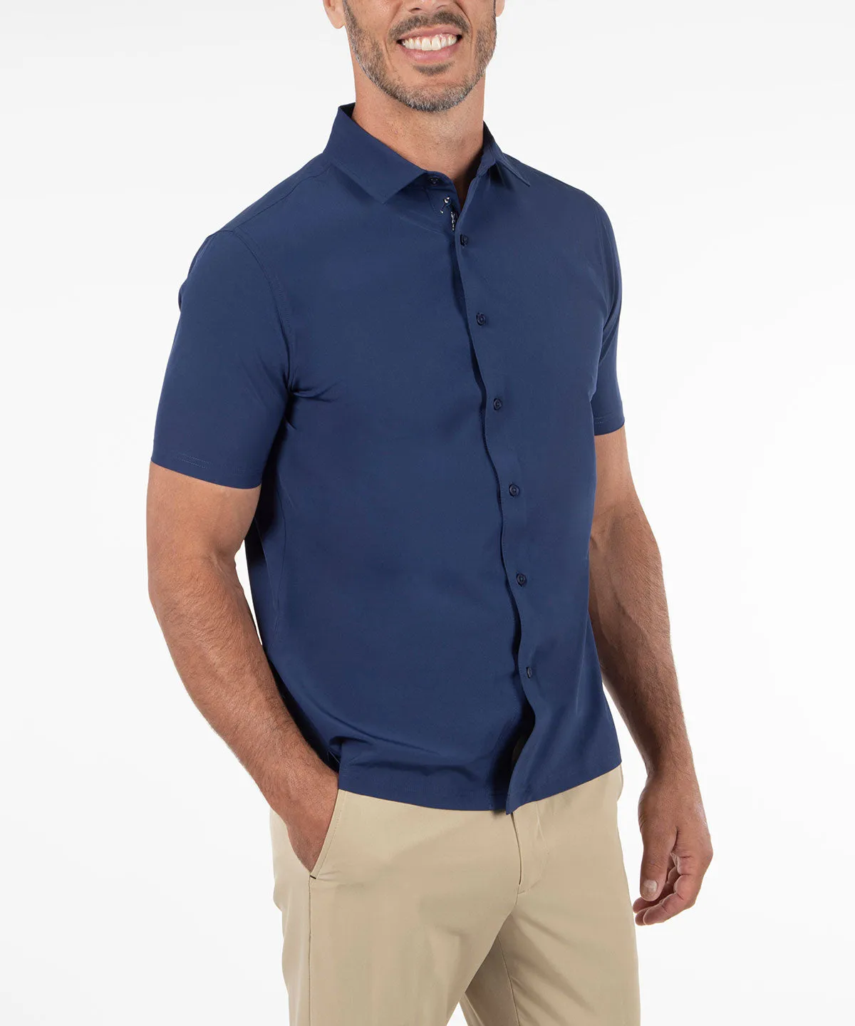 Performance Short Sleeve Poplin Shirt