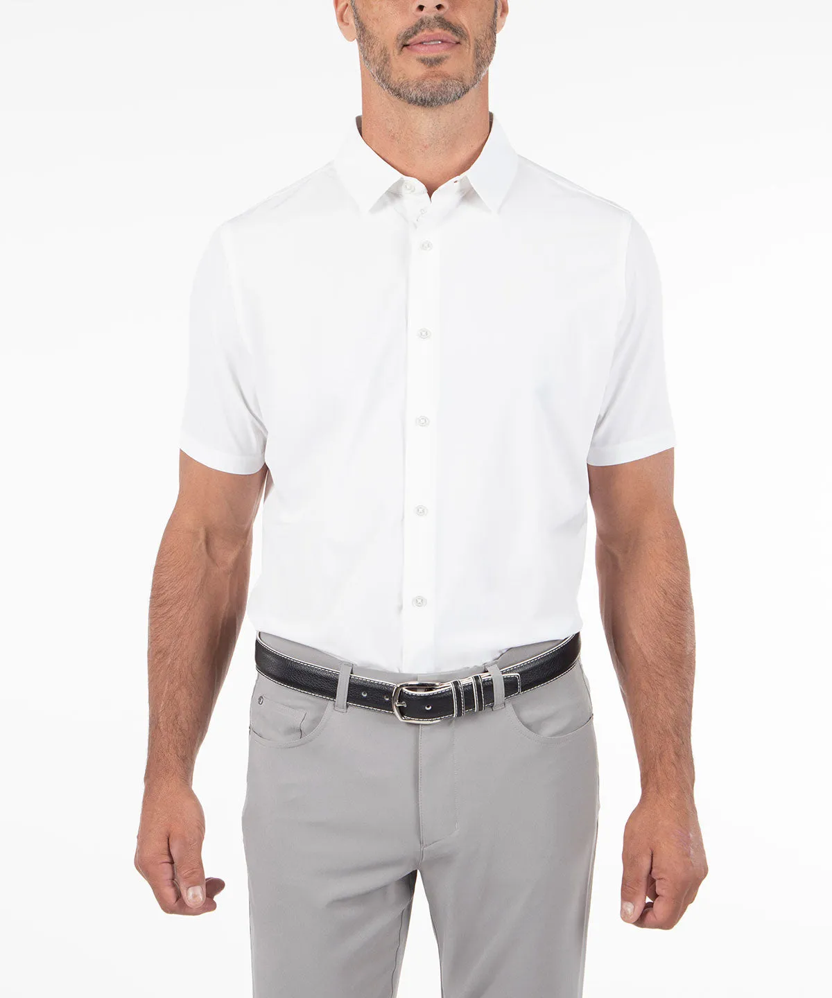 Performance Short Sleeve Poplin Shirt