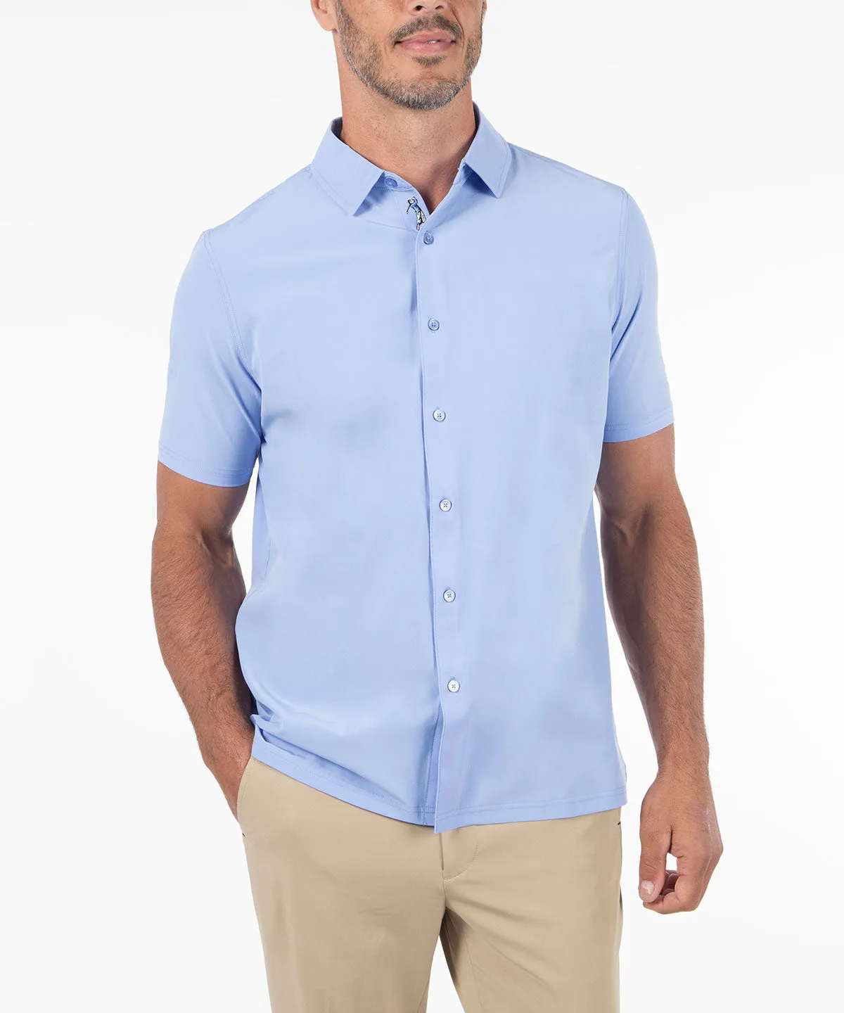 Performance Short Sleeve Poplin Shirt