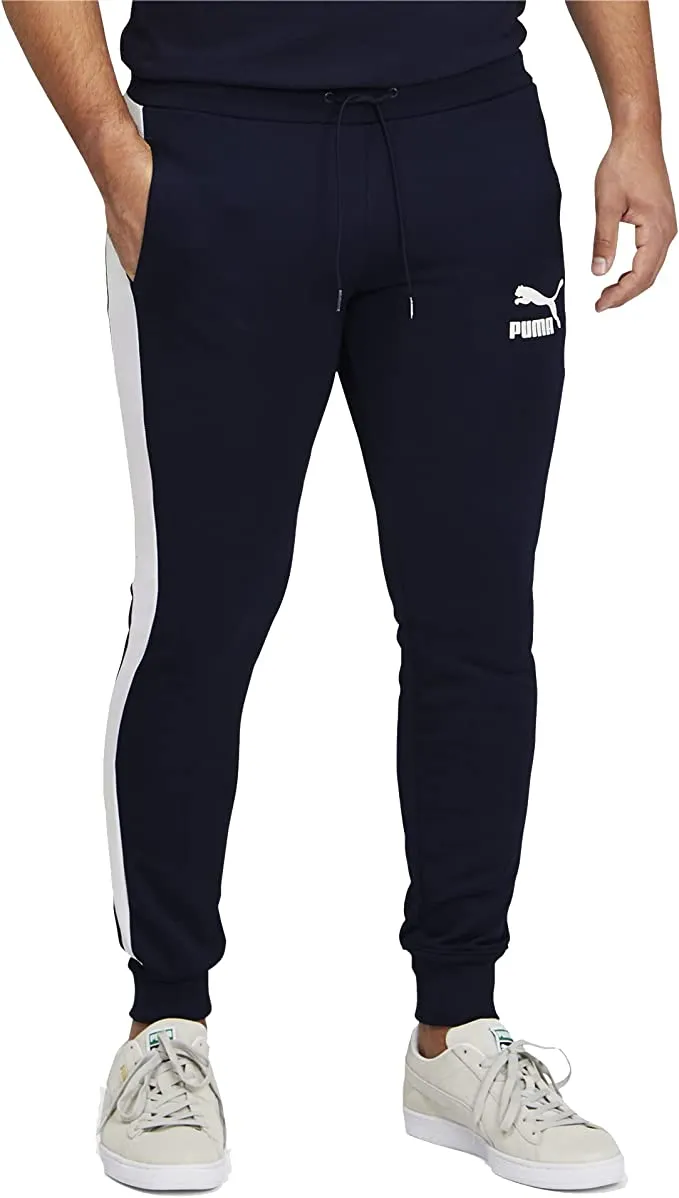 PUMA Men's Iconic T7 Track Pants NVY