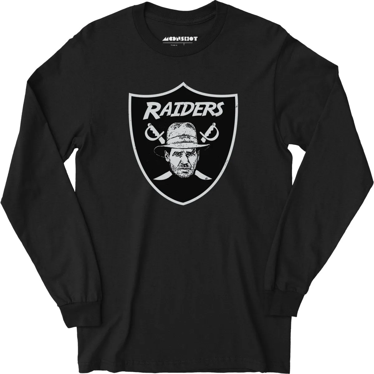 Raiders Parody Indiana Jones Mashup - Long Sleeve T-Shirt