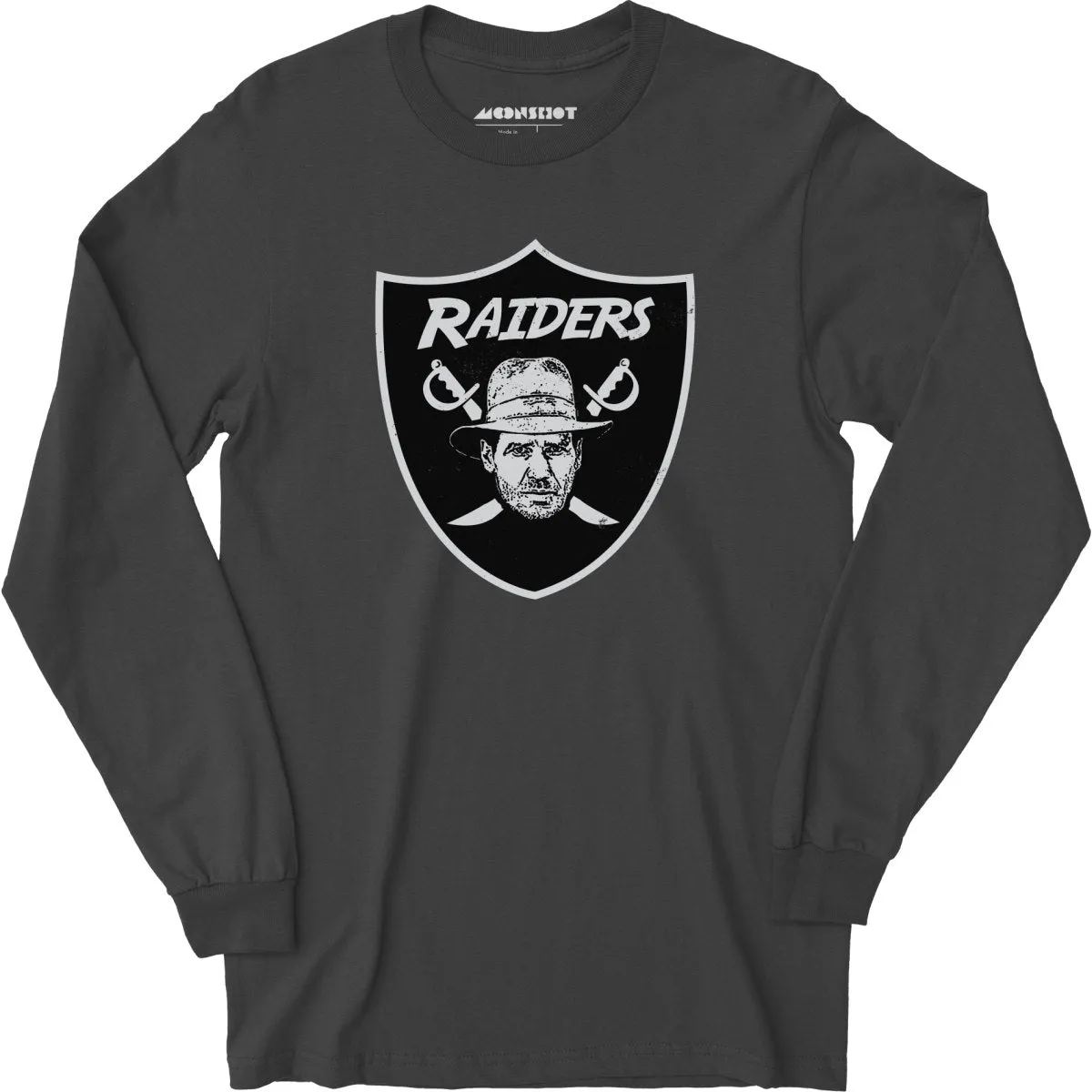 Raiders Parody Indiana Jones Mashup - Long Sleeve T-Shirt