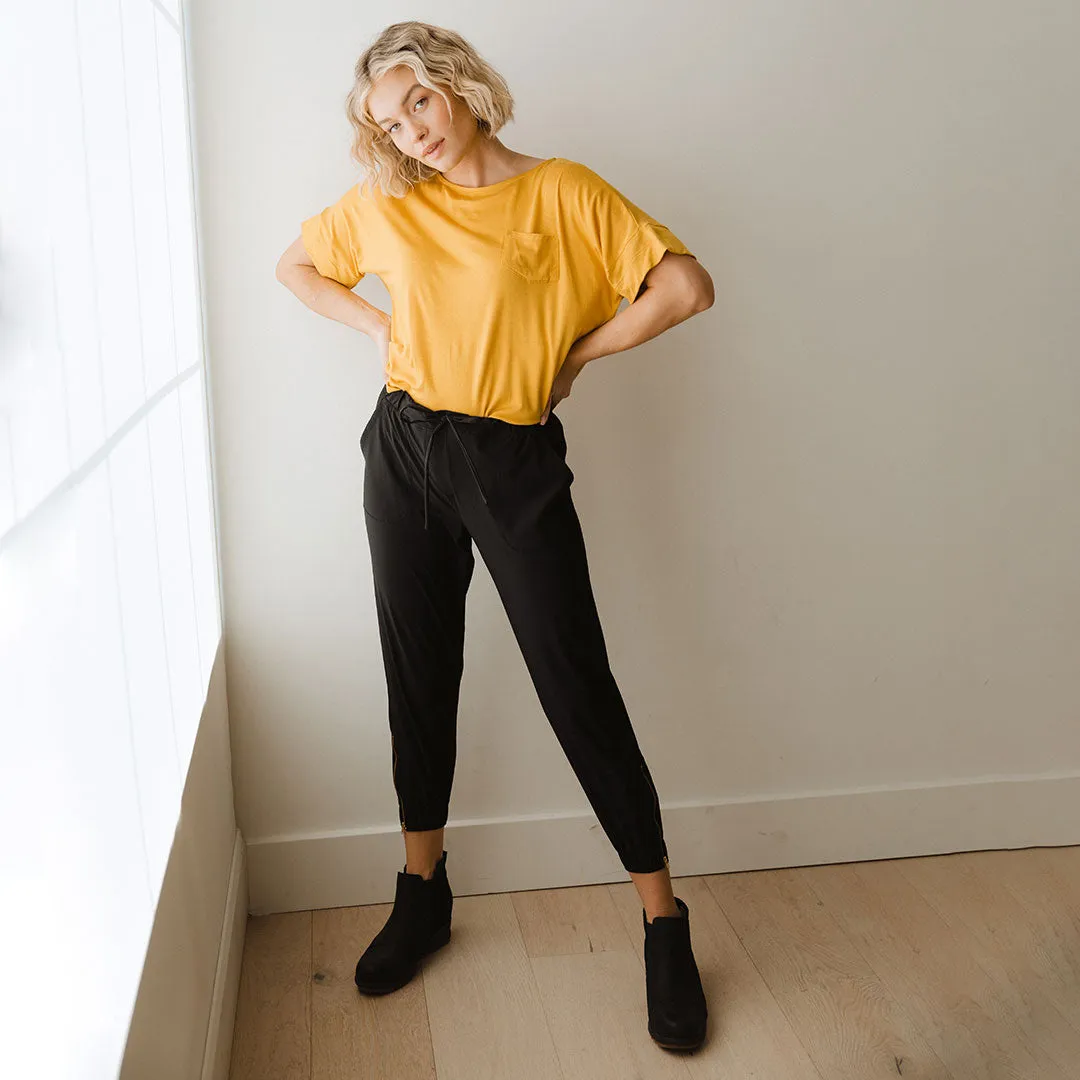 Relaxed Tee, Mustard