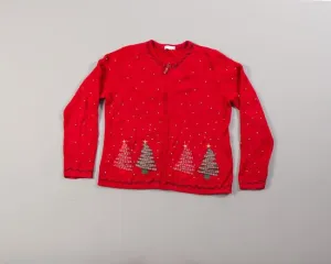 Ribbon Trees-Medium Christmas Sweater