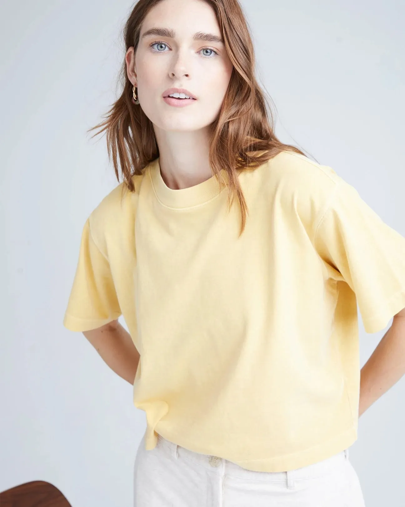 Richer Poorer Relaxed Crop Tee (10 Colours)