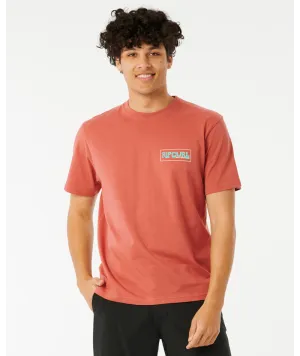 Rip Curl Pacific Rinse Reef Tee-Dusty Mushroom