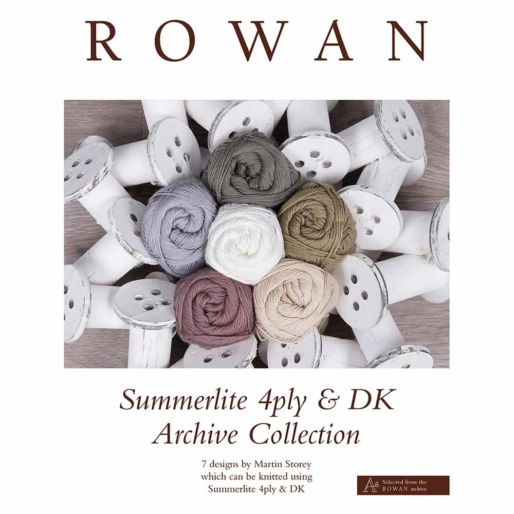 Rowan Summerlite 4ply & DK Archive Collection Pattern Book