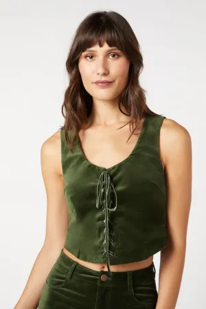 Sadie Velvet Vest