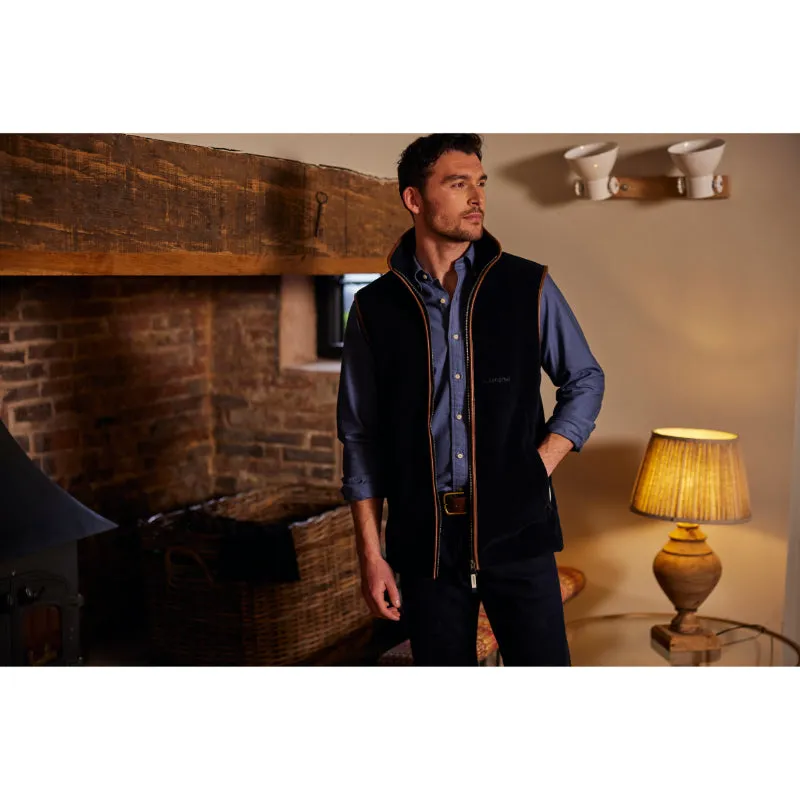 Schoffel Oakham Fleece Gilet - Port