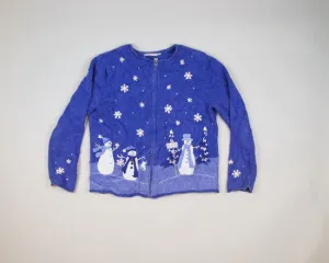 Snowmen Rejoicing-Small Christmas Sweater